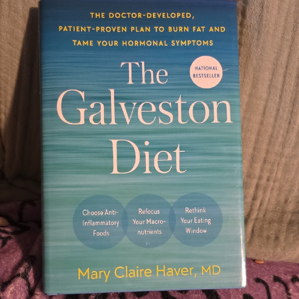 The Galveston Diet by Mary Claire Haver, MD - Teal Cover